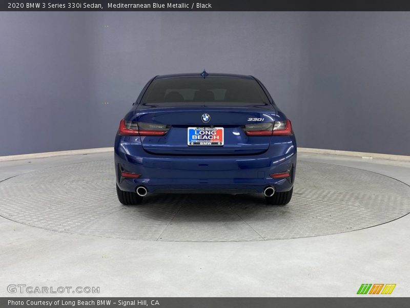 Mediterranean Blue Metallic / Black 2020 BMW 3 Series 330i Sedan