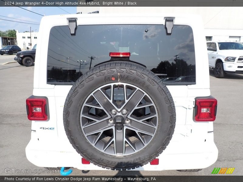 Bright White / Black 2024 Jeep Wrangler 4-Door High Altitude 4xe Hybrid