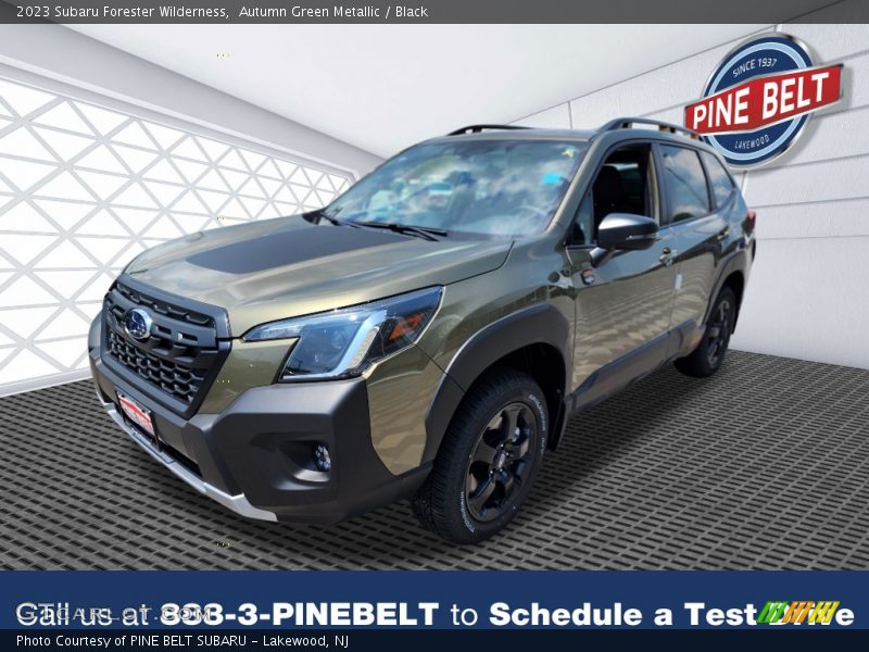 Autumn Green Metallic / Black 2023 Subaru Forester Wilderness