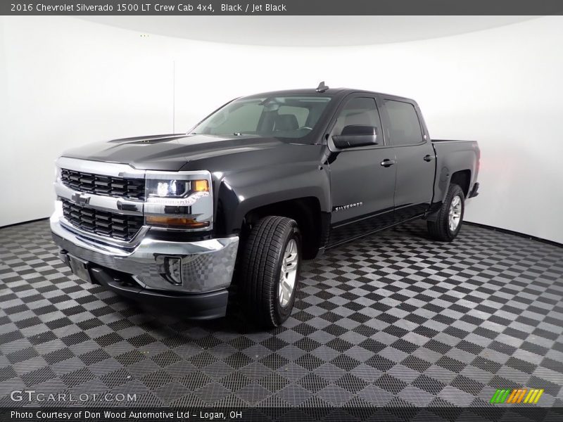 Black / Jet Black 2016 Chevrolet Silverado 1500 LT Crew Cab 4x4