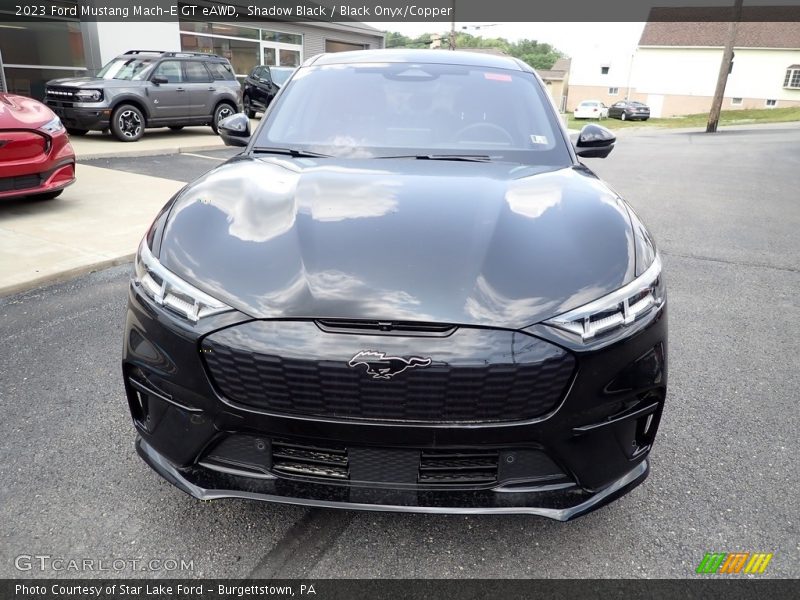 Shadow Black / Black Onyx/Copper 2023 Ford Mustang Mach-E GT eAWD