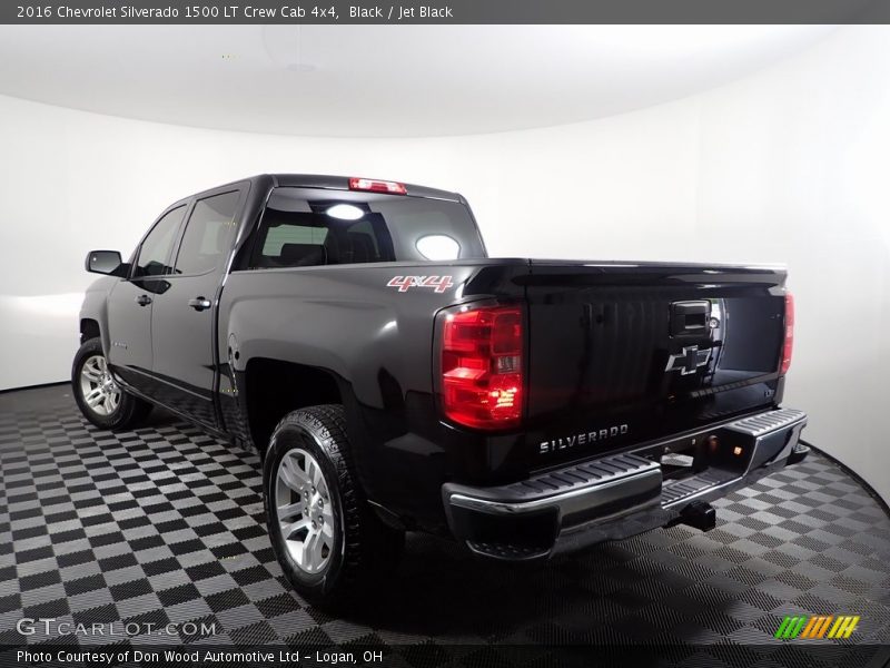 Black / Jet Black 2016 Chevrolet Silverado 1500 LT Crew Cab 4x4