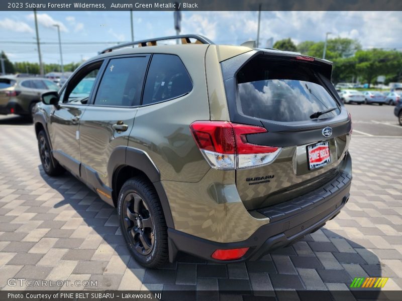 Autumn Green Metallic / Black 2023 Subaru Forester Wilderness