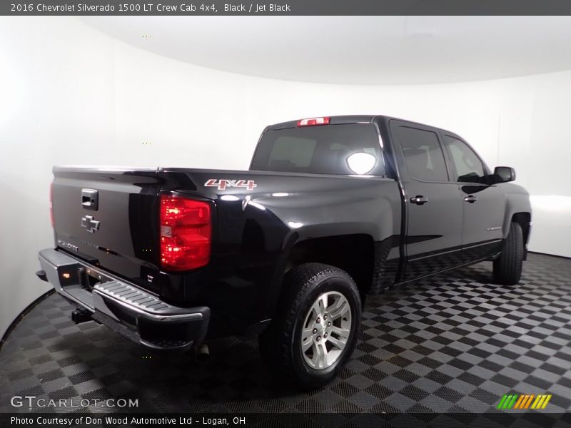 Black / Jet Black 2016 Chevrolet Silverado 1500 LT Crew Cab 4x4