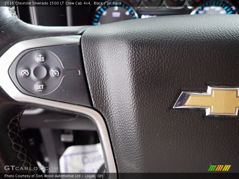 Black / Jet Black 2016 Chevrolet Silverado 1500 LT Crew Cab 4x4