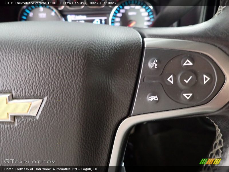 Black / Jet Black 2016 Chevrolet Silverado 1500 LT Crew Cab 4x4