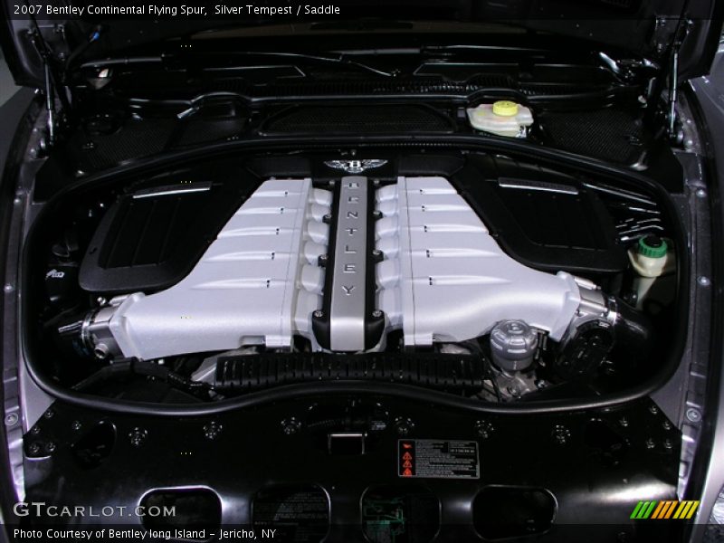 Silver Tempest / Saddle 2007 Bentley Continental Flying Spur