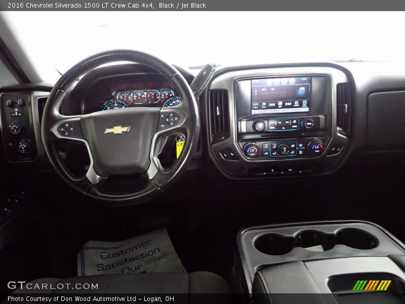Black / Jet Black 2016 Chevrolet Silverado 1500 LT Crew Cab 4x4