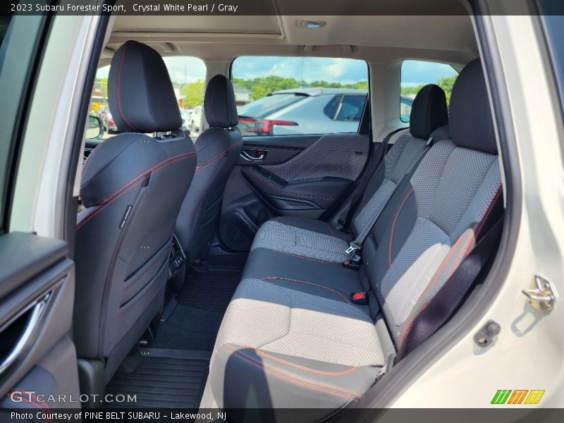 Crystal White Pearl / Gray 2023 Subaru Forester Sport