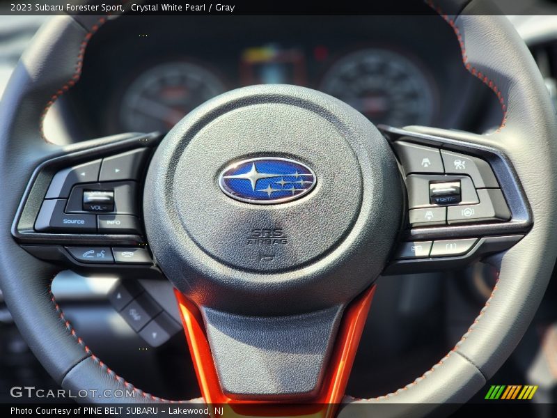 Crystal White Pearl / Gray 2023 Subaru Forester Sport