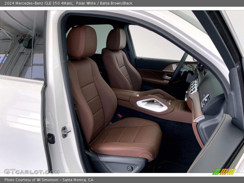 Front Seat of 2024 GLE 350 4Matic