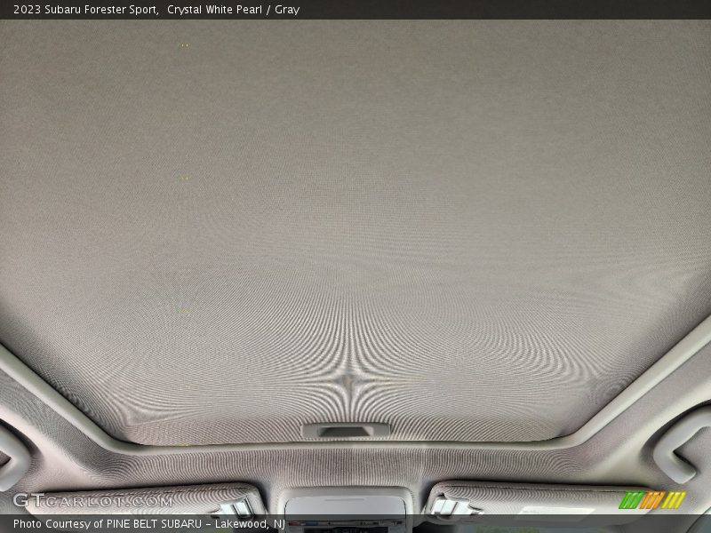 Crystal White Pearl / Gray 2023 Subaru Forester Sport