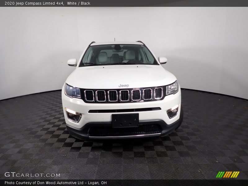 White / Black 2020 Jeep Compass Limted 4x4