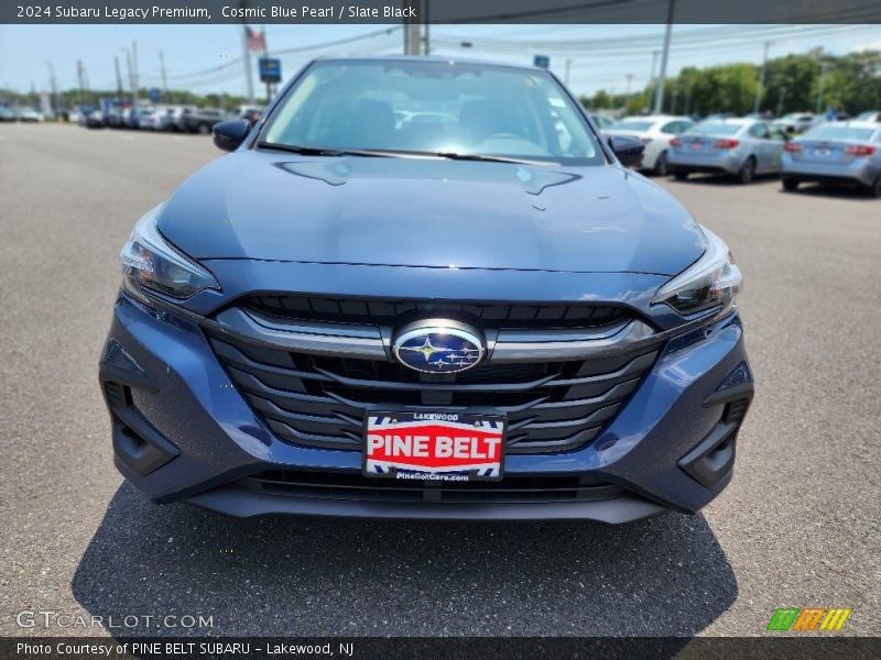 Cosmic Blue Pearl / Slate Black 2024 Subaru Legacy Premium