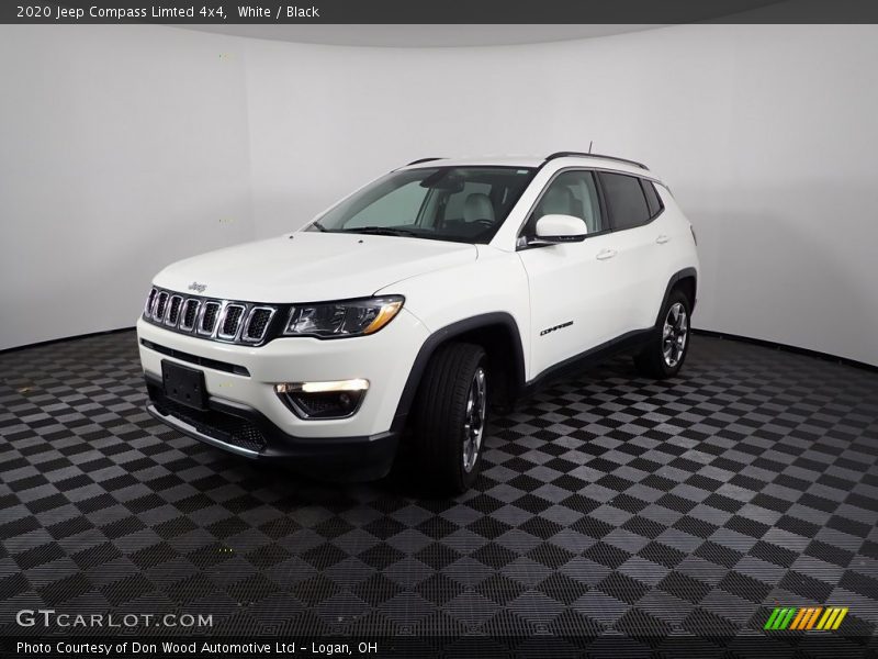 White / Black 2020 Jeep Compass Limted 4x4