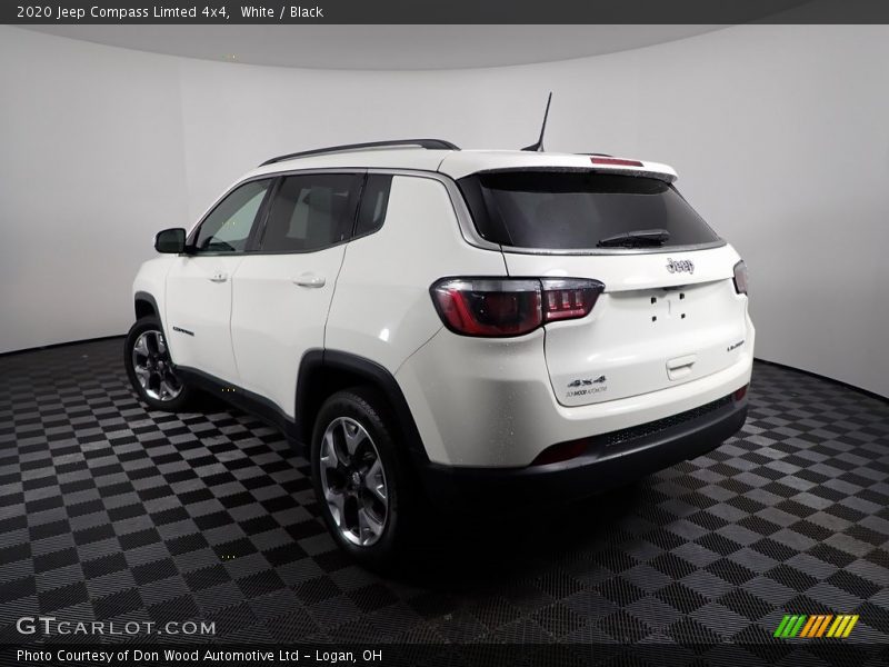 White / Black 2020 Jeep Compass Limted 4x4