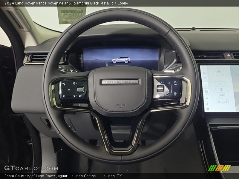 Santorini Black Metallic / Ebony 2024 Land Rover Range Rover Velar S