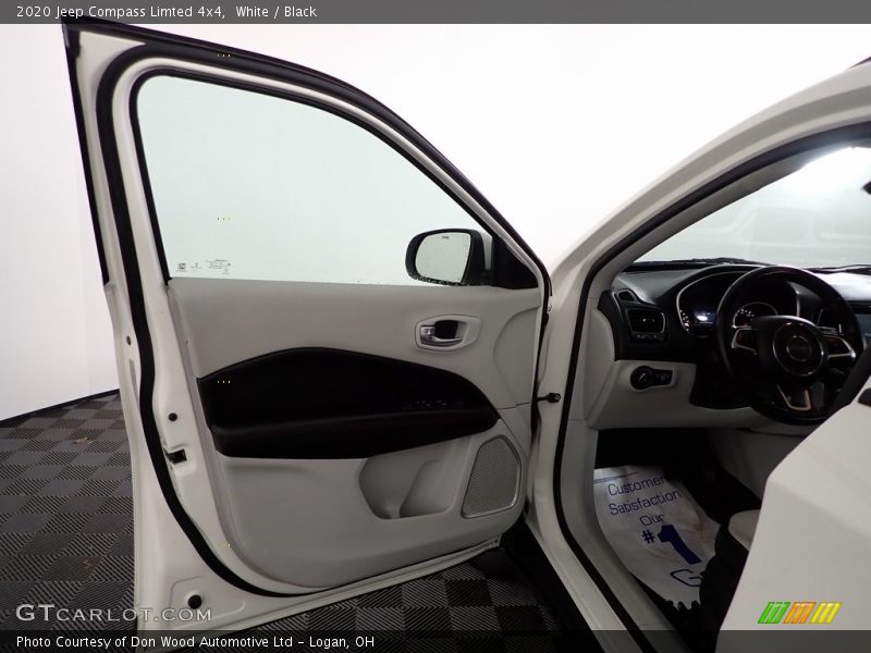 White / Black 2020 Jeep Compass Limted 4x4