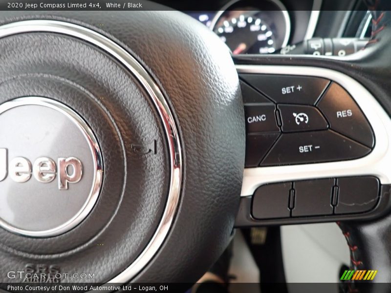 White / Black 2020 Jeep Compass Limted 4x4