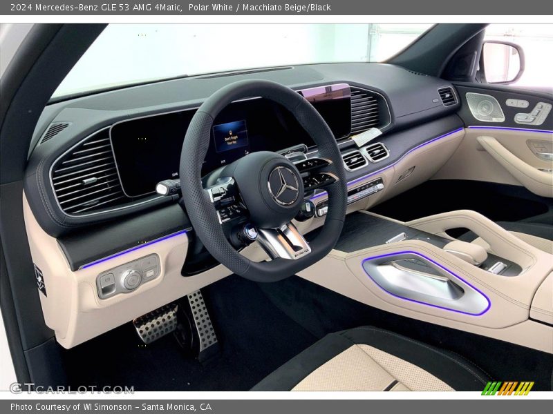 Dashboard of 2024 GLE 53 AMG 4Matic