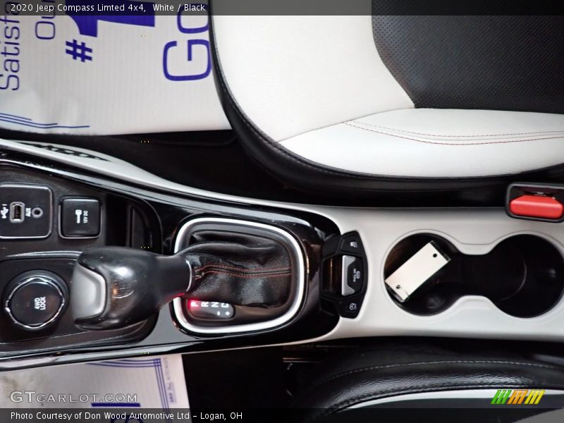 White / Black 2020 Jeep Compass Limted 4x4