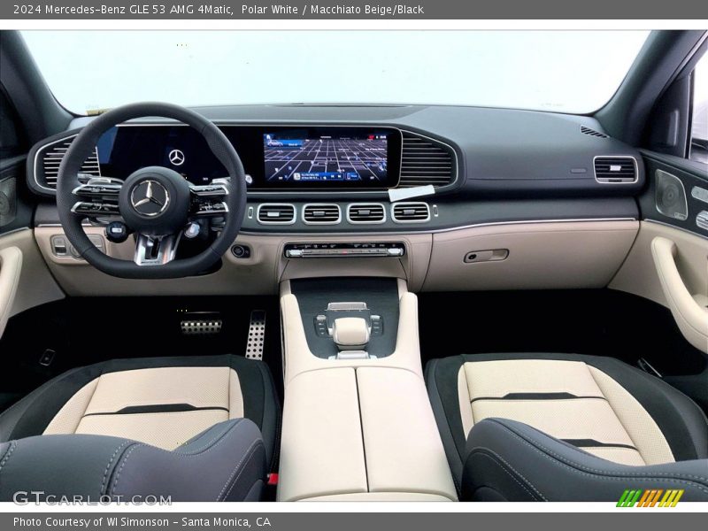  2024 GLE 53 AMG 4Matic Macchiato Beige/Black Interior