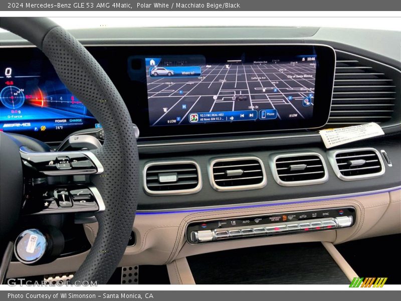 Controls of 2024 GLE 53 AMG 4Matic