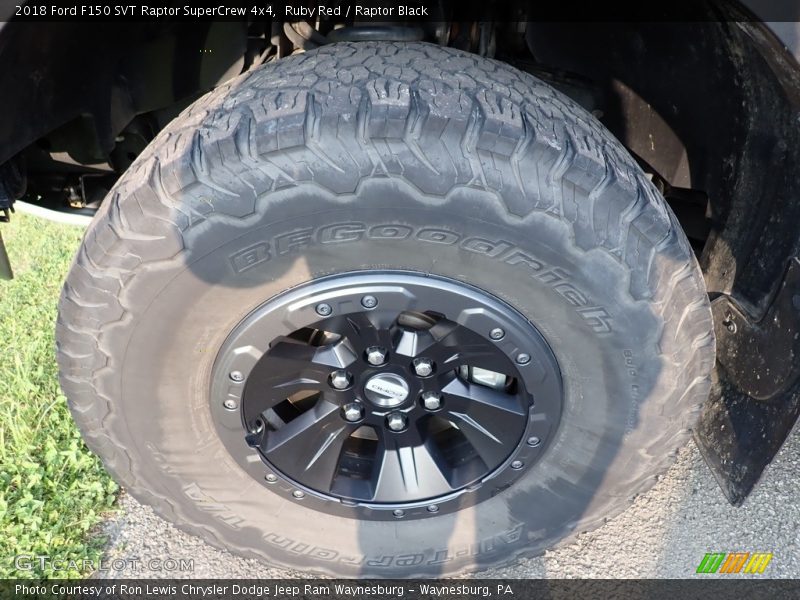 Ruby Red / Raptor Black 2018 Ford F150 SVT Raptor SuperCrew 4x4