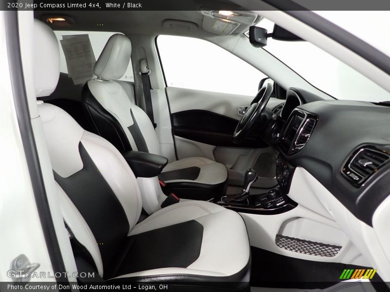 White / Black 2020 Jeep Compass Limted 4x4