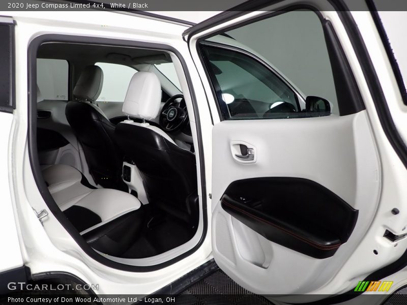 White / Black 2020 Jeep Compass Limted 4x4