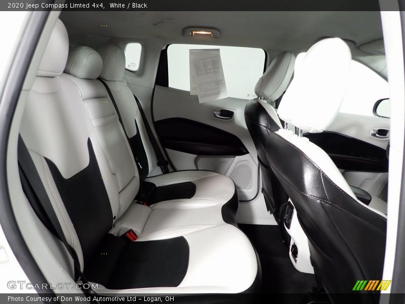 White / Black 2020 Jeep Compass Limted 4x4