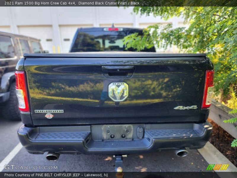 Diamond Black Crystal Pearl / Black 2021 Ram 1500 Big Horn Crew Cab 4x4