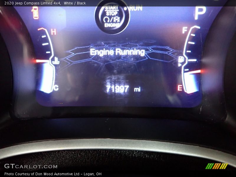 White / Black 2020 Jeep Compass Limted 4x4