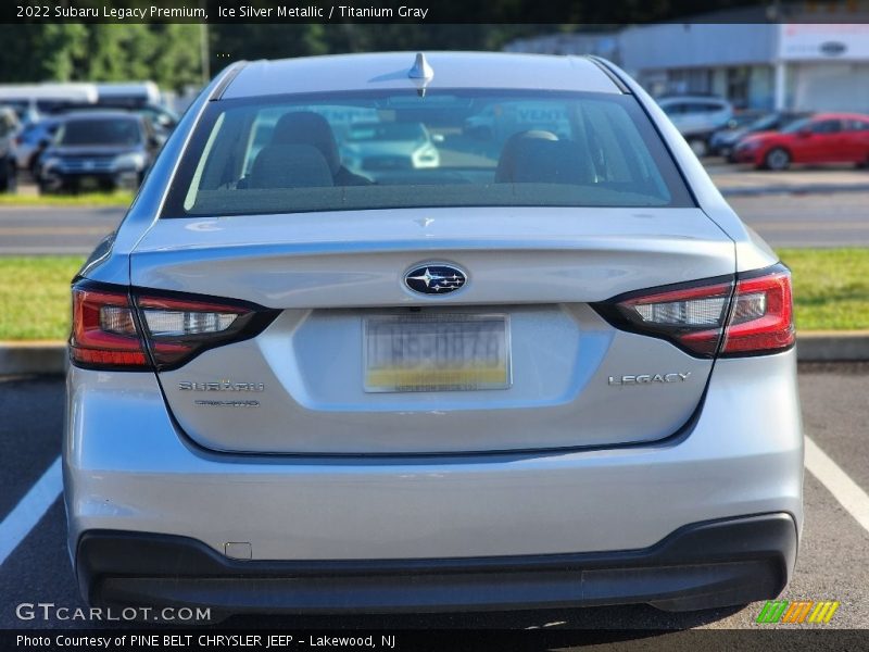 Ice Silver Metallic / Titanium Gray 2022 Subaru Legacy Premium