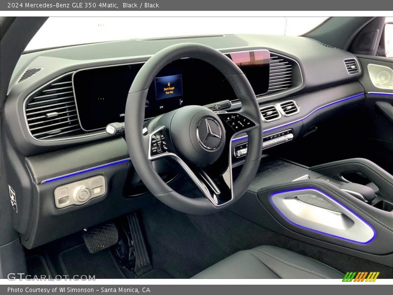 Dashboard of 2024 GLE 350 4Matic