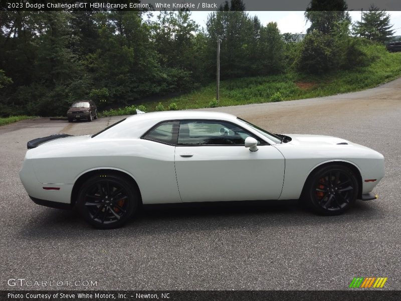 White Knuckle / Black 2023 Dodge Challenger GT HEMI Orange Edition