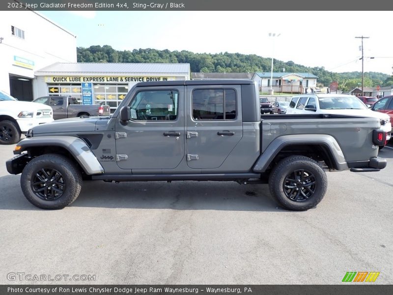 Sting-Gray / Black 2023 Jeep Gladiator Freedom Edition 4x4