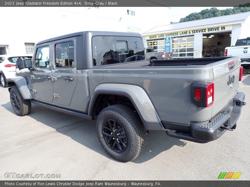 Sting-Gray / Black 2023 Jeep Gladiator Freedom Edition 4x4