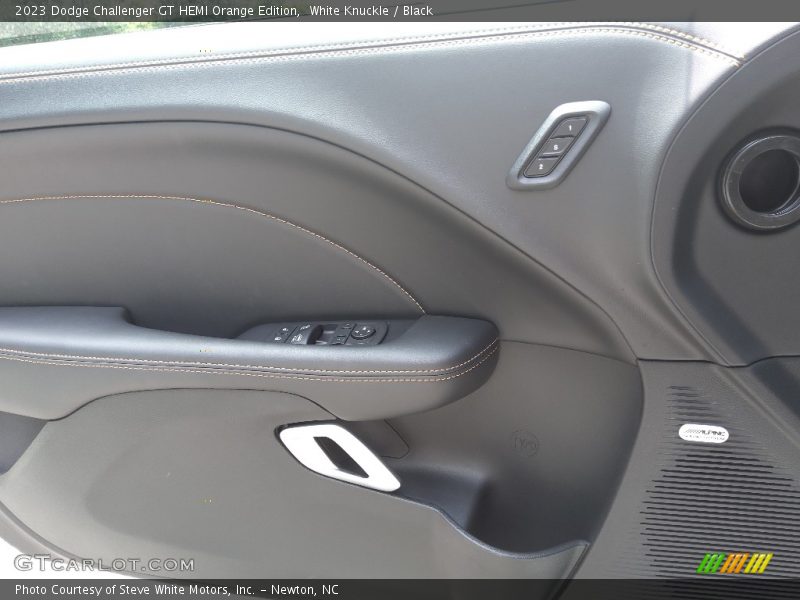 Door Panel of 2023 Challenger GT HEMI Orange Edition