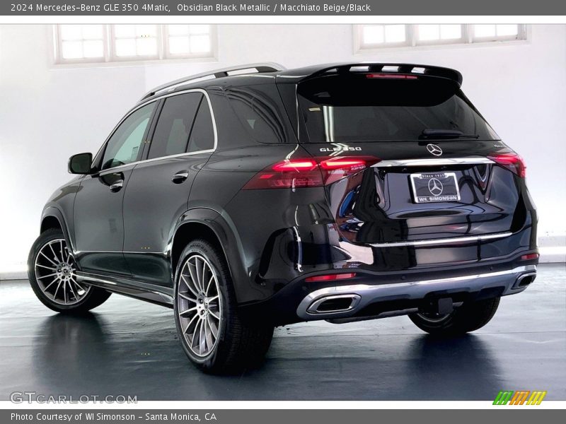 Obsidian Black Metallic / Macchiato Beige/Black 2024 Mercedes-Benz GLE 350 4Matic