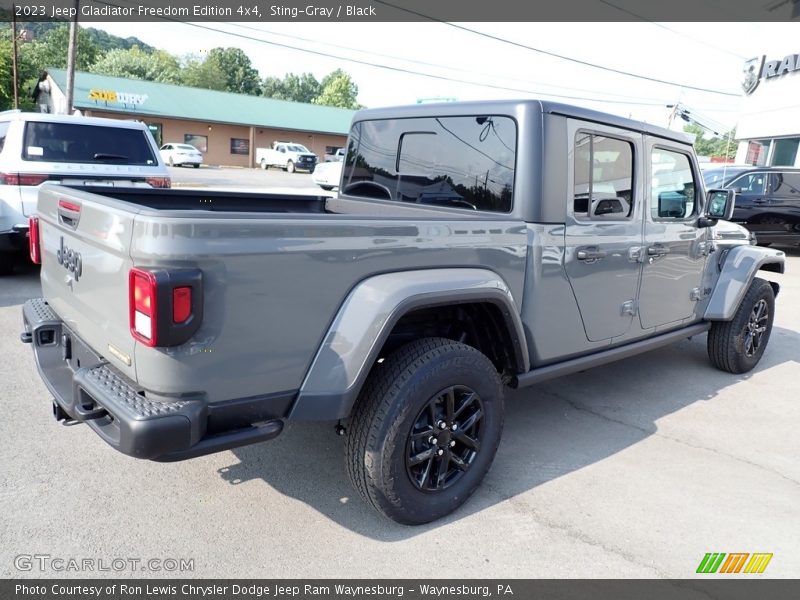Sting-Gray / Black 2023 Jeep Gladiator Freedom Edition 4x4