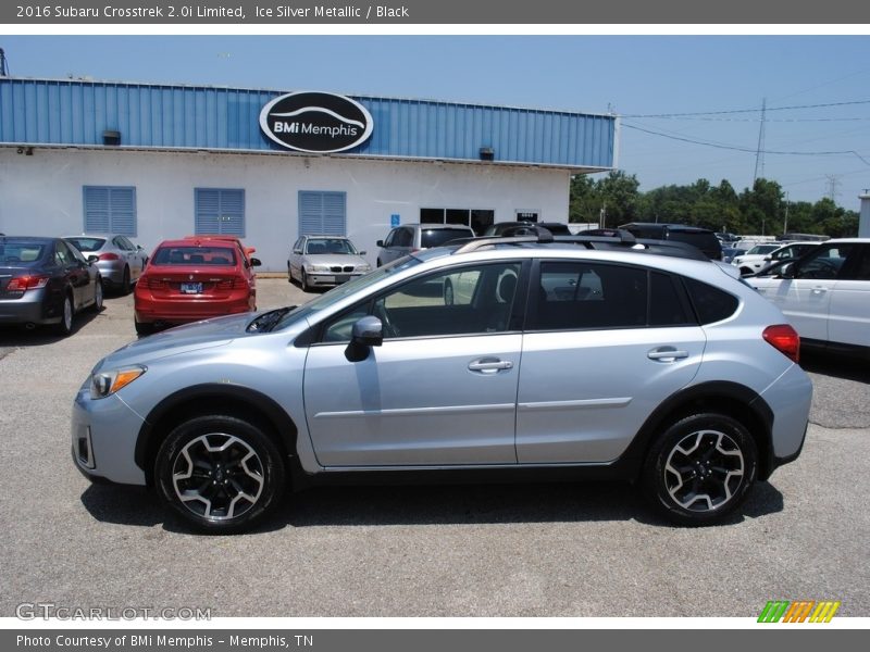 Ice Silver Metallic / Black 2016 Subaru Crosstrek 2.0i Limited