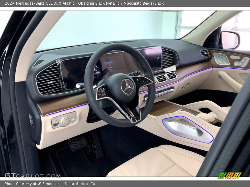 Front Seat of 2024 GLE 350 4Matic
