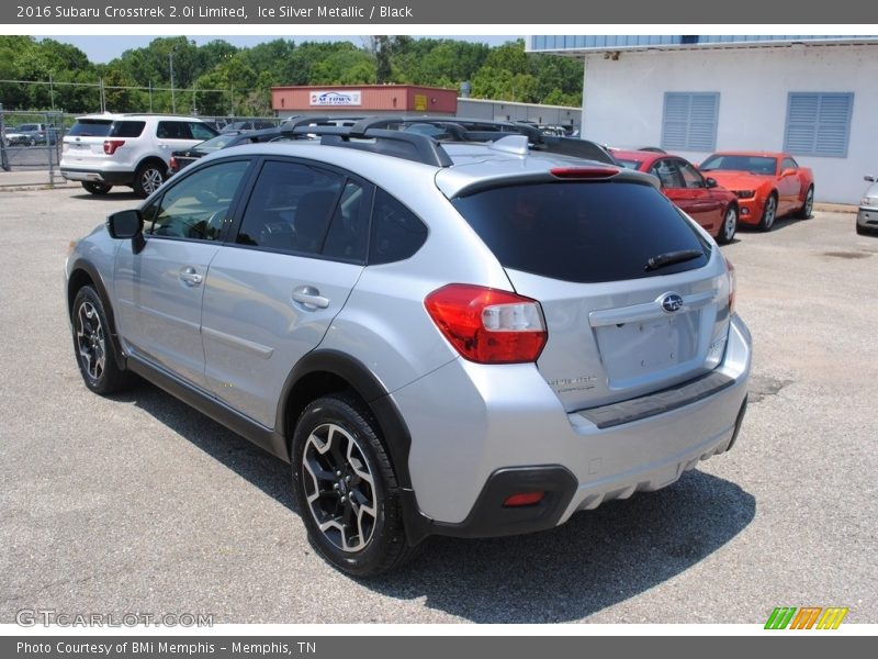 Ice Silver Metallic / Black 2016 Subaru Crosstrek 2.0i Limited