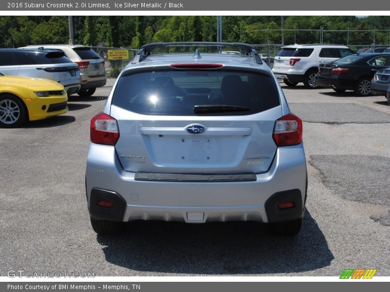 Ice Silver Metallic / Black 2016 Subaru Crosstrek 2.0i Limited