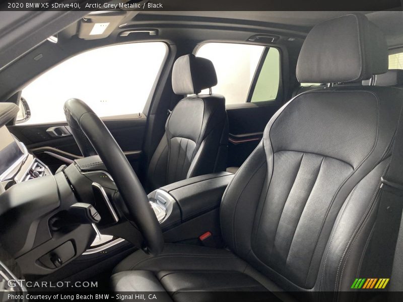 Arctic Grey Metallic / Black 2020 BMW X5 sDrive40i