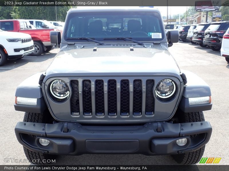 Sting-Gray / Black 2023 Jeep Gladiator Freedom Edition 4x4