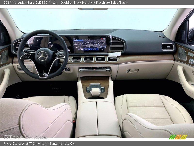 Dashboard of 2024 GLE 350 4Matic