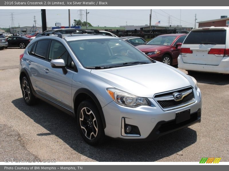 Ice Silver Metallic / Black 2016 Subaru Crosstrek 2.0i Limited