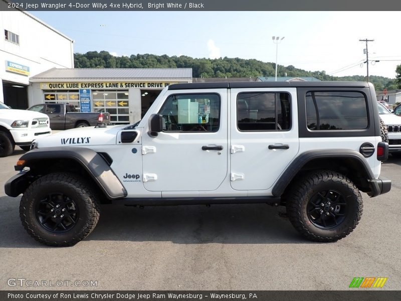  2024 Wrangler 4-Door Willys 4xe Hybrid Bright White